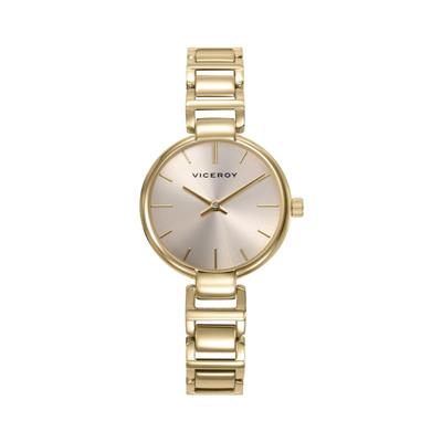 RELOJ VICEROY DORADO ANALÓGICO 401306-27 MUJER