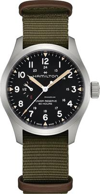 RELOJ HAMILTON H69509930  Khaki Field Mechanical Power Reserve 40 mm 