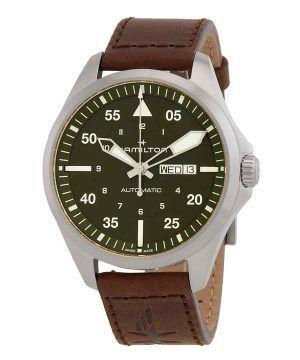 RELOJ HAMILTON H64635560 Khaki Aviation Pilot Day Date Auto 42 MM