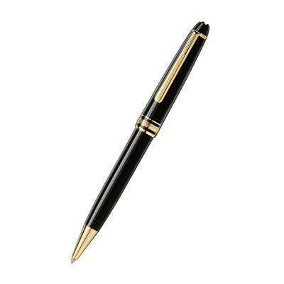 BOLIGRAFO MONTBLANC 137533 Meisterstück Midsize Chapado en Oro 